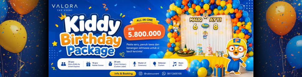 Paket Dekorasi Ulang Tahun
